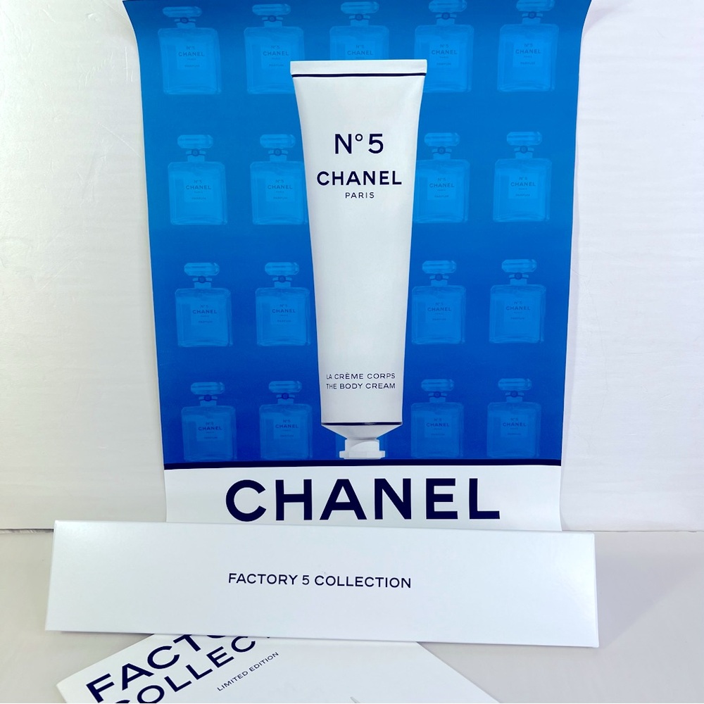 Chanel factory 5 collection poster and book